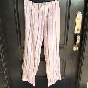 Striped PJ pants